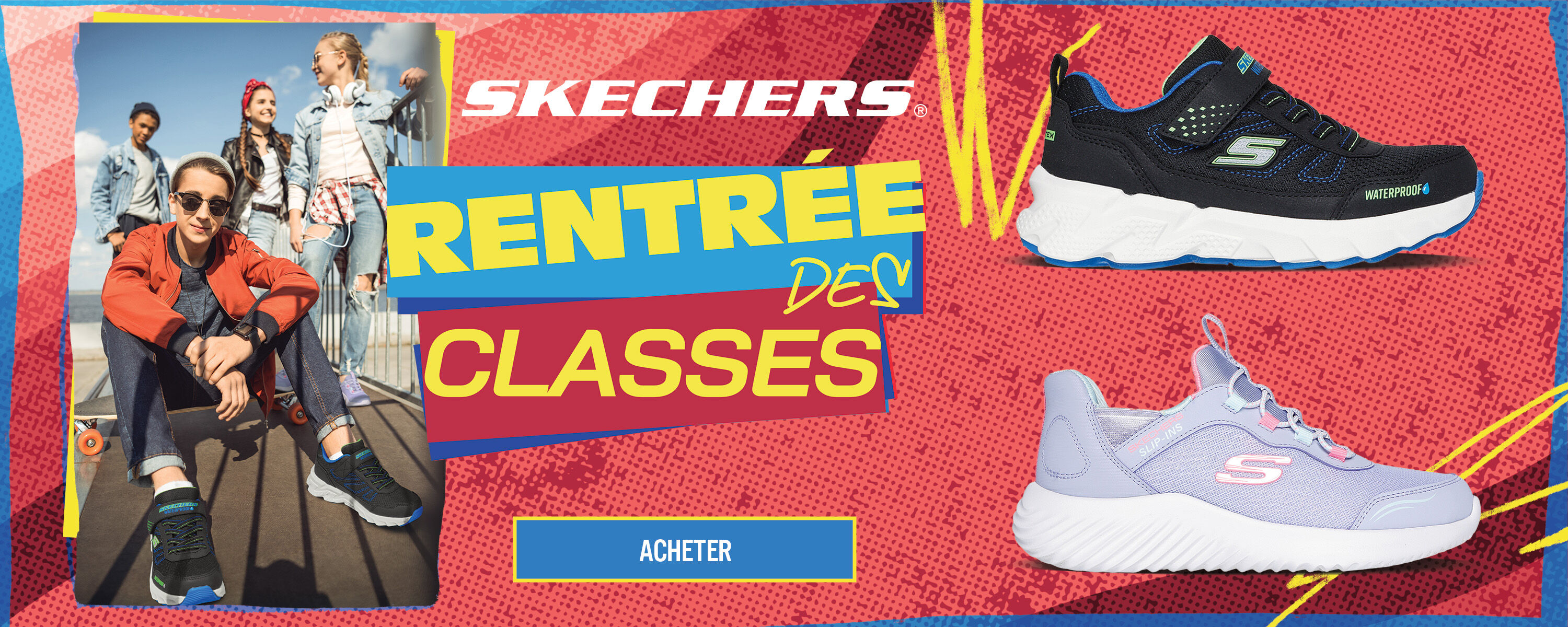 Skechers Kids Back to School